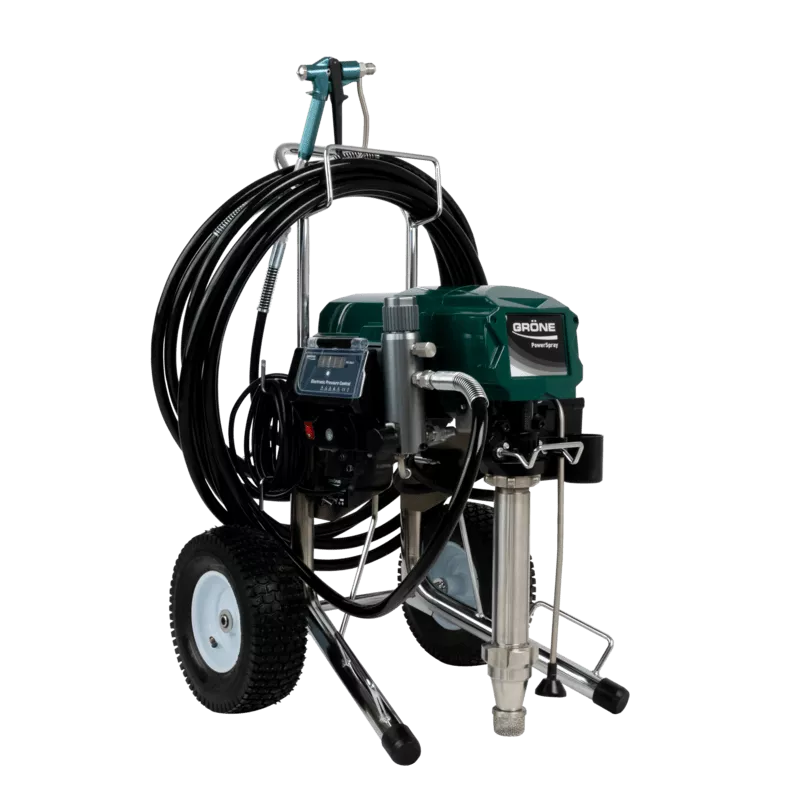 Agregat malarsko-szpachlarski Gröne PowerSpray 81, nowy sprzęt w parku maszynowym GTE BUD
