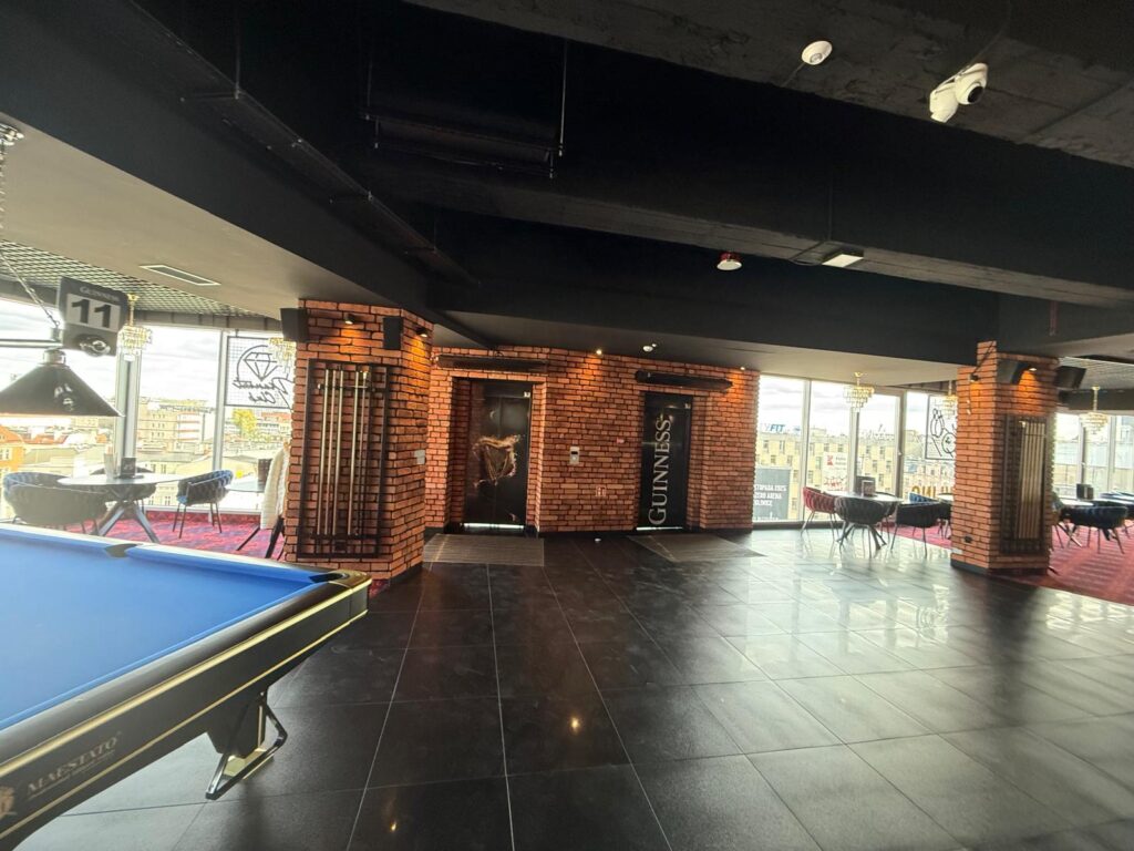 Obiekt komercyjny Klub Diament w Katowicach po zakończeniu prac remontowo-budowlanych.