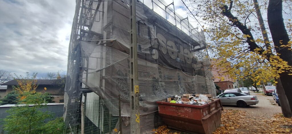 Stan obiektu AZ Jankego przed rozpoczęciem kompleksowych prac budowlanych.