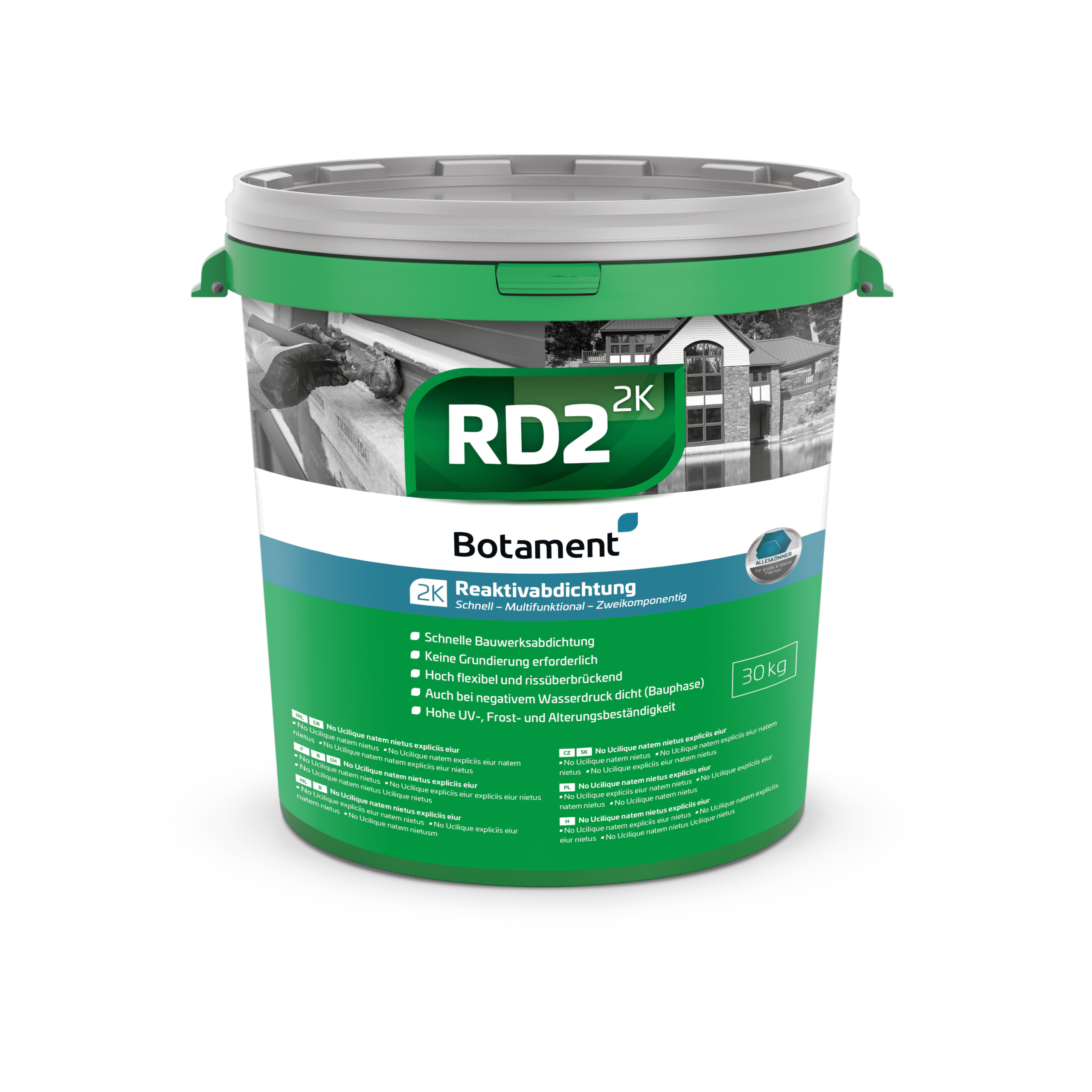 Underground waterproofing technology: Horizontal basement insulation with Botament RD2 system